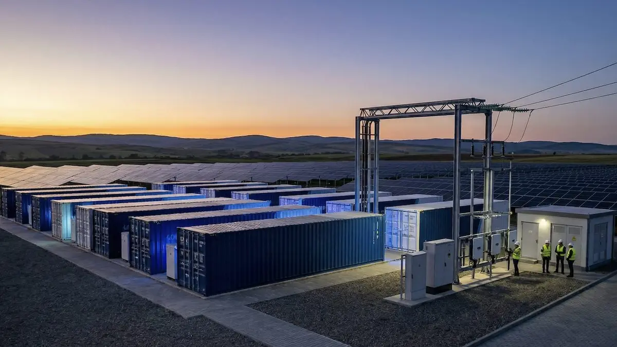 Ce semnale transmite o baterie de 400 MWh conectată la rețea pentru următoarea fază a energiei solare din România?