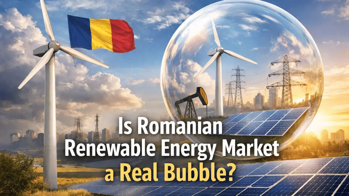 Este piața energiei regenerabile din România o bulă reală?